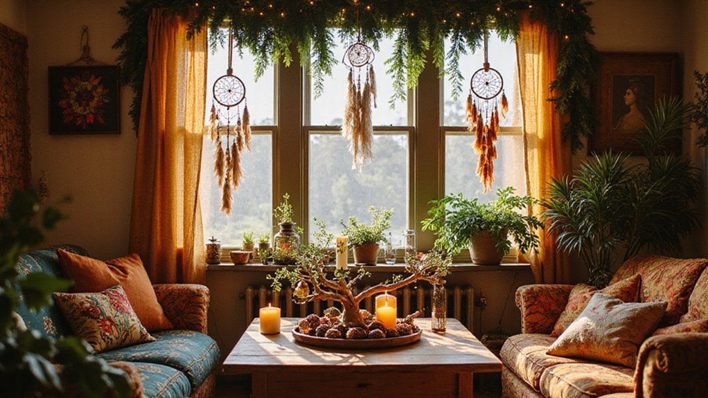 bohemian holiday decoration inspiration