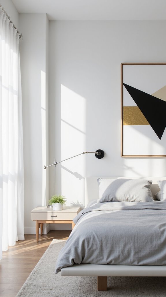 bold geometric wall decor