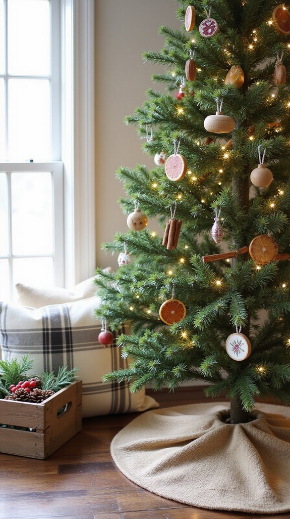 charming farmhouse style tree skirts