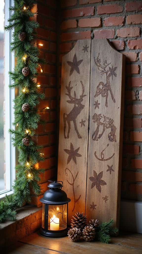 charming rustic holiday decor