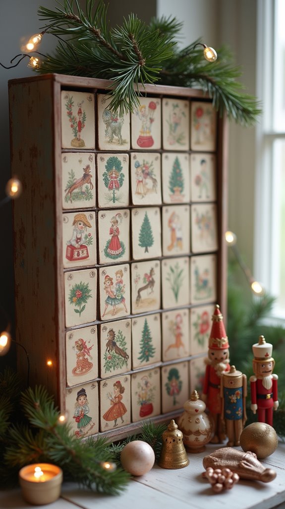 charming vintage advent tradition