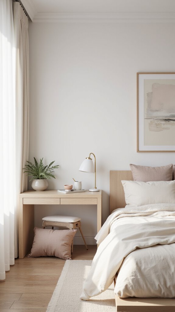 chic simplicity and tranquility