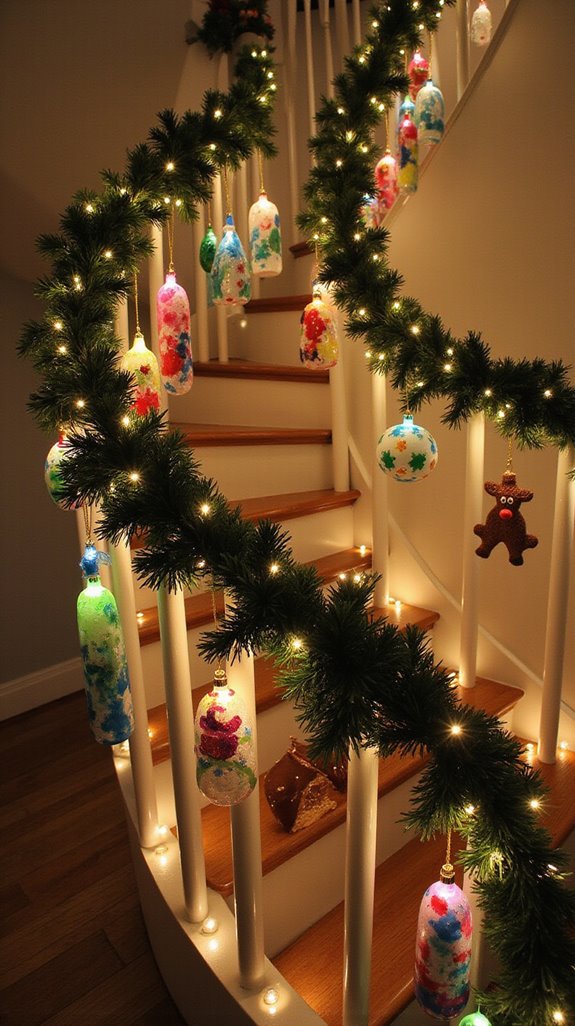 child artwork holiday ornaments