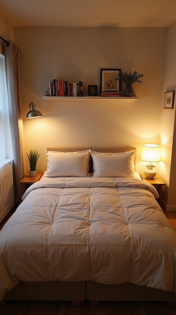 compact bedding options available