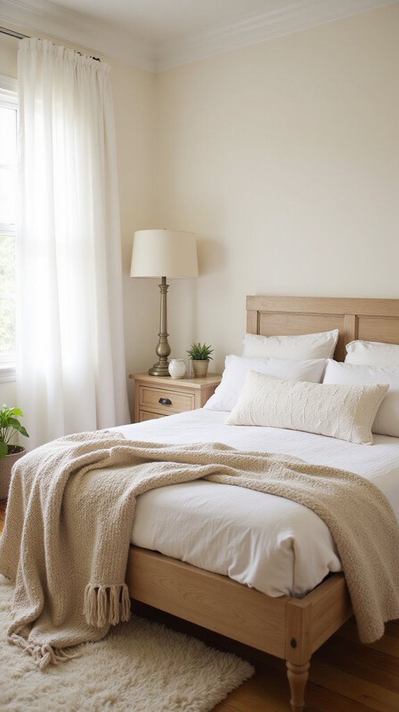 cozy cream sanctuary retreat