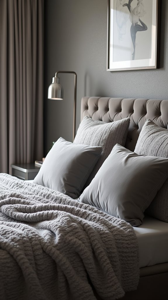 cozy plush grey throws