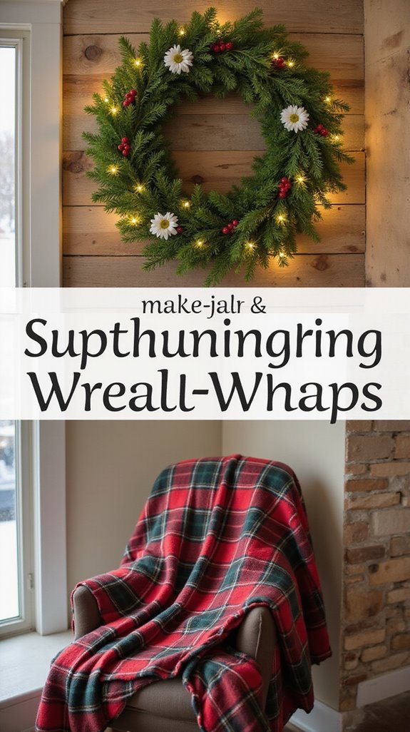 diy personalized wreath decoration