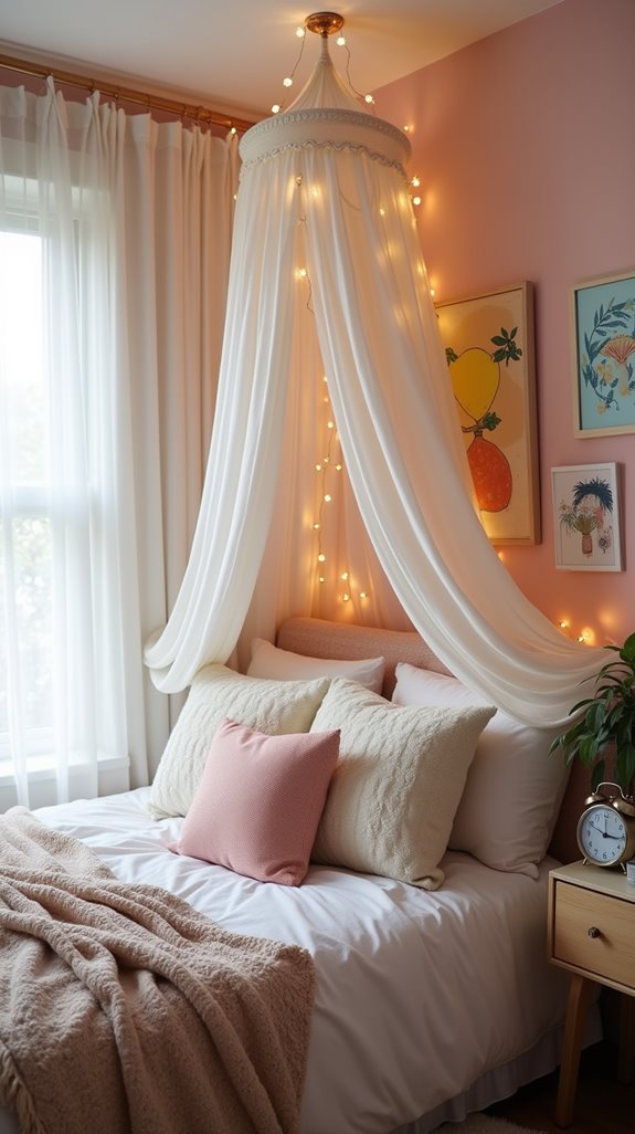 dreamy cozy canopy retreat