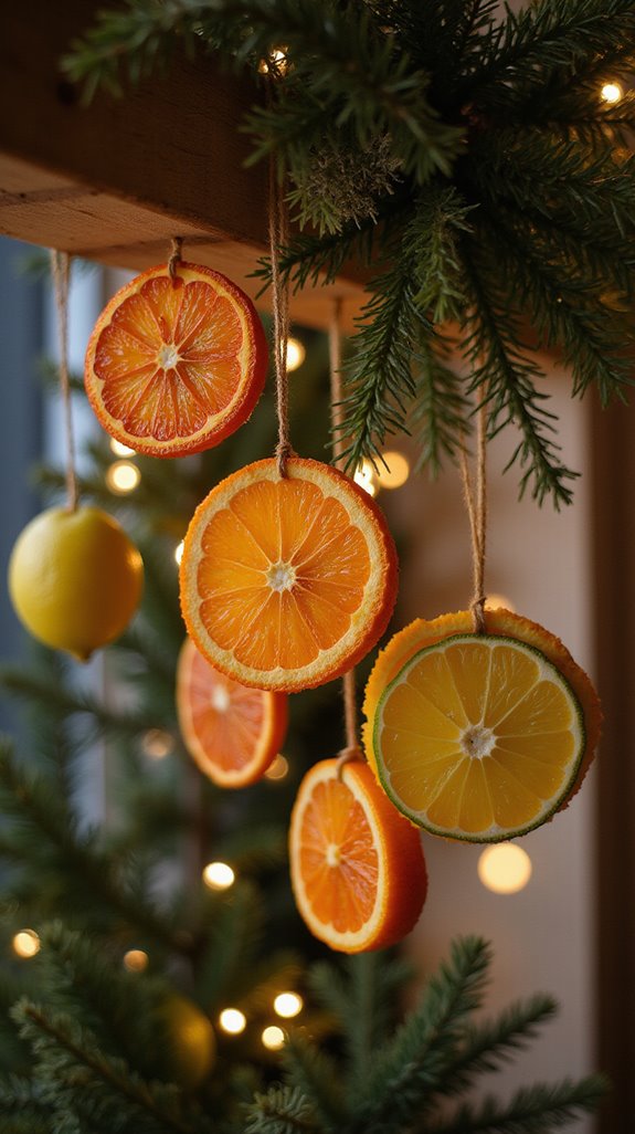 dried citrus holiday decorations