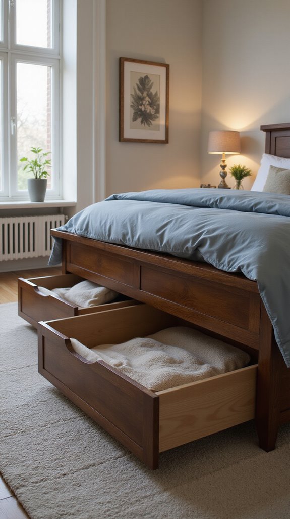 efficient bedroom organization solution