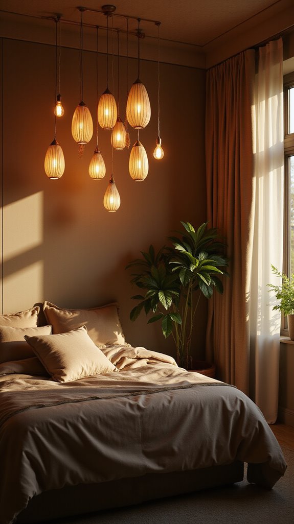 elegant soft pendant lighting
