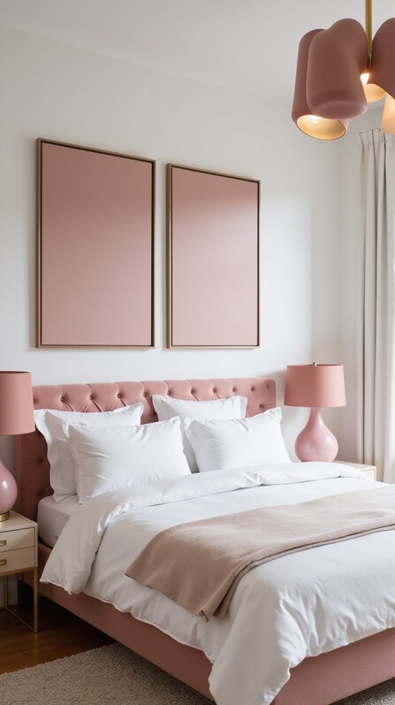 enchanting pink lighting fixtures