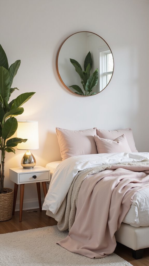 enhance space with mirrors