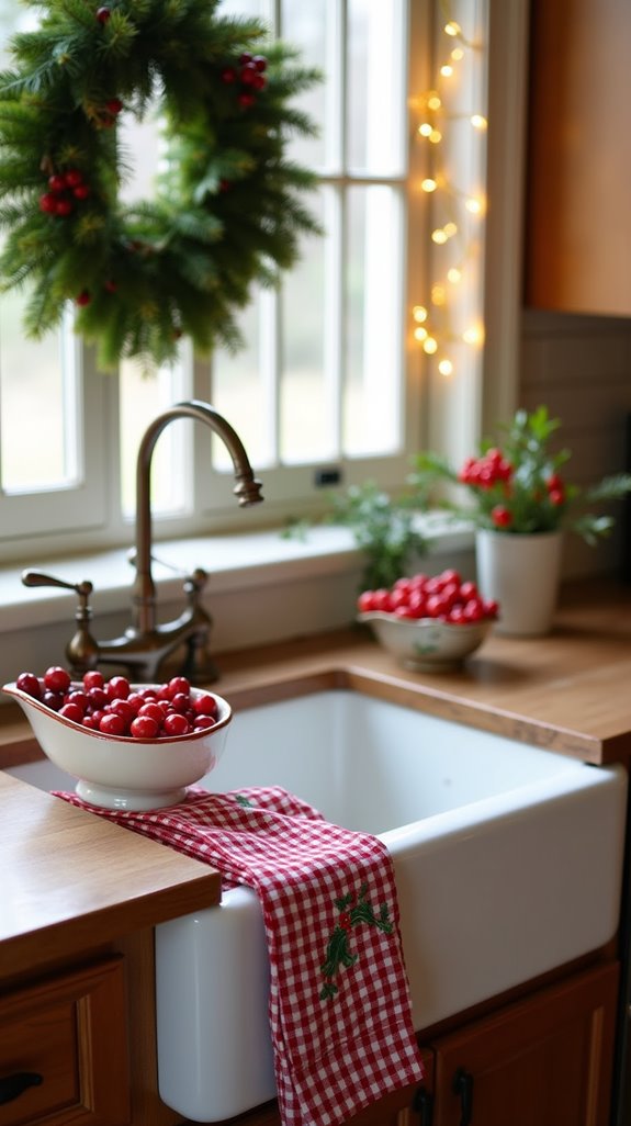 festive functional holiday towels