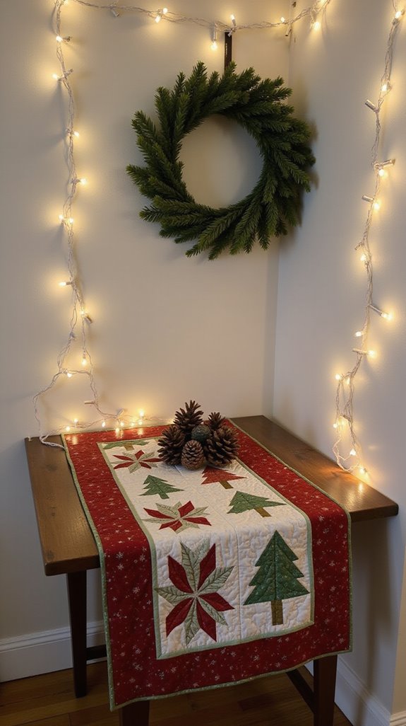 festive quilted table runners