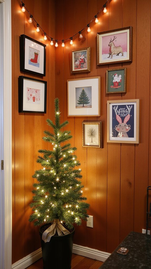 festive seasonal wall art