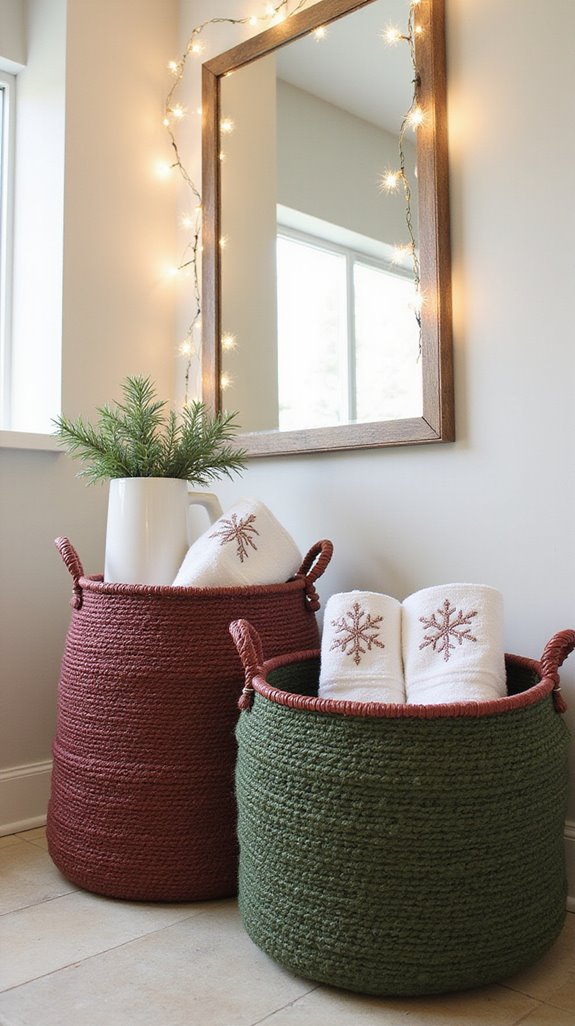 festive storage for organization
