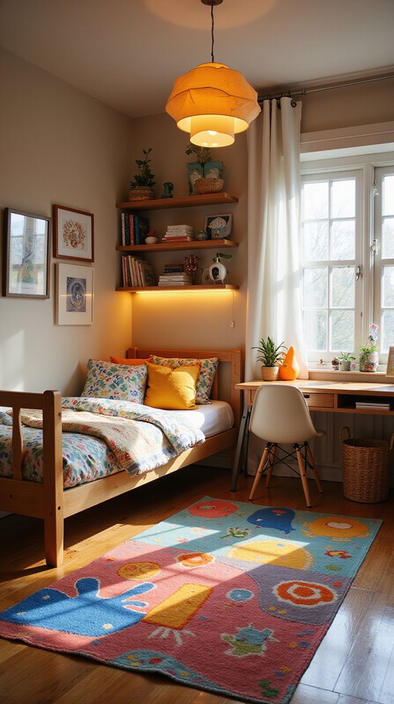 flexible functional bedroom lighting