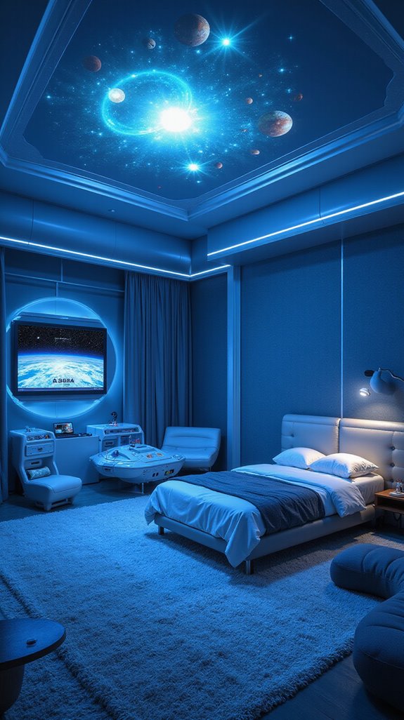 futuristic sleek innovative ambiance