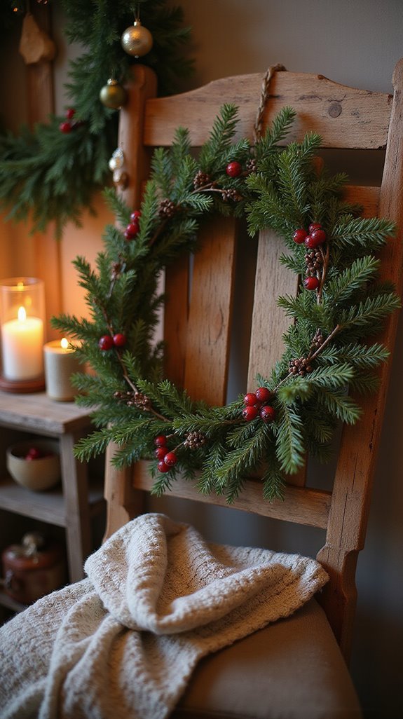 handmade reclaimed wood wreaths