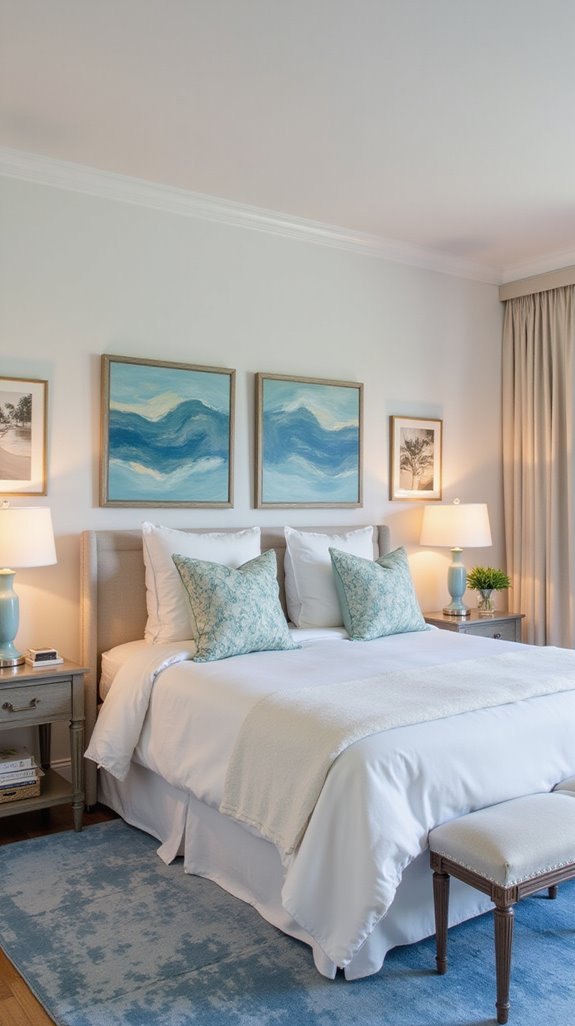 harmonizing artwork and decor