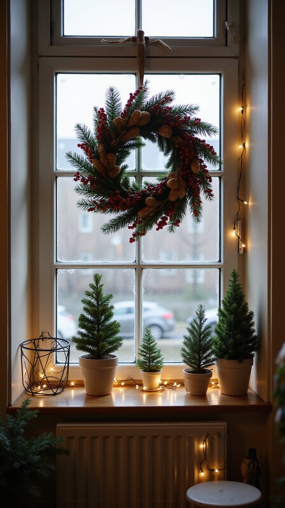 holiday wreaths for entryways