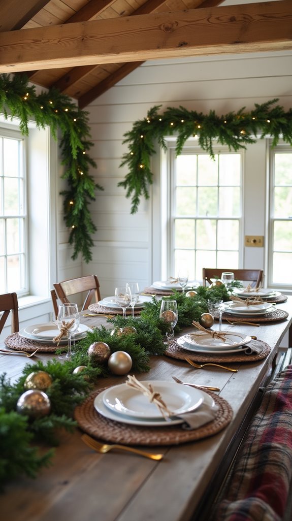 lush greenery for christmas