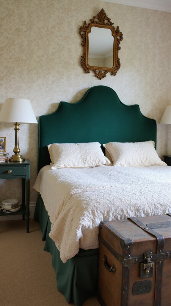 luxurious vintage velvet headboards