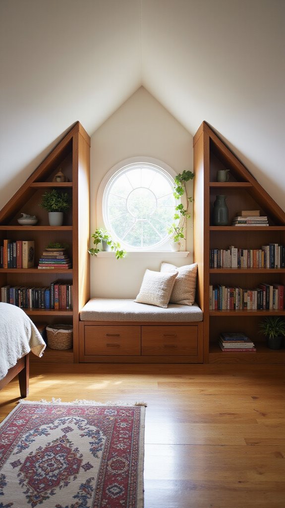 maximizing attic bedroom space