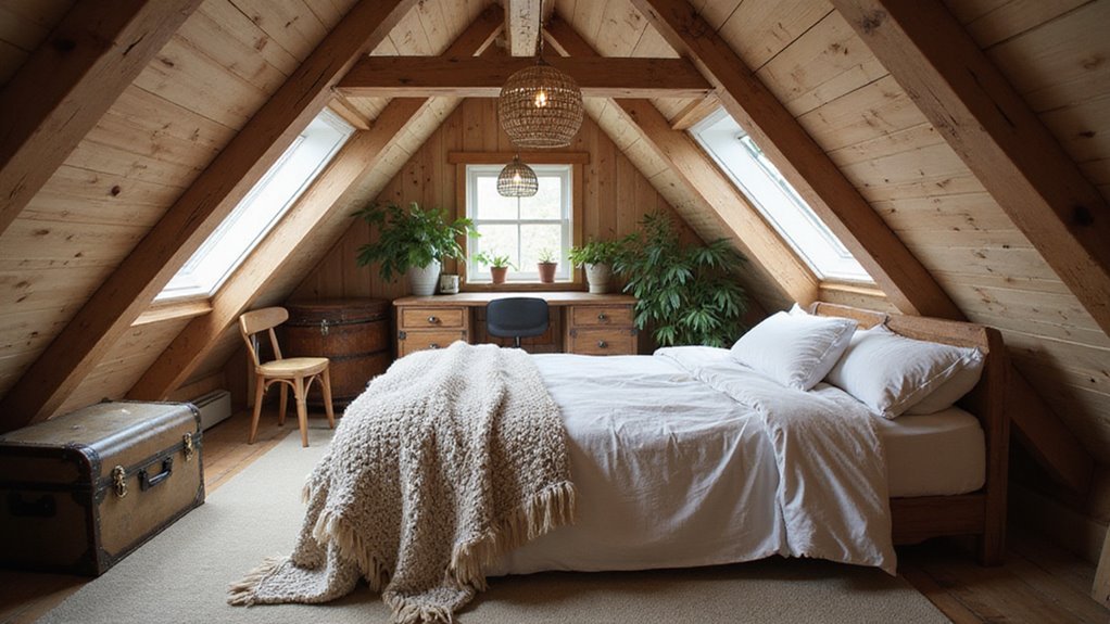 maximizing attic bedroom space
