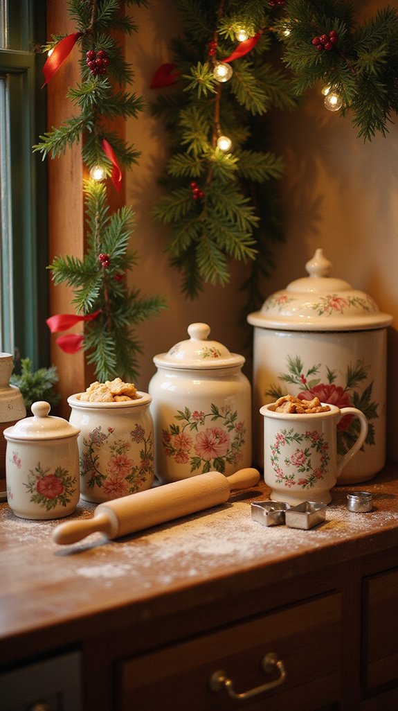 nostalgic vintage cookie jars