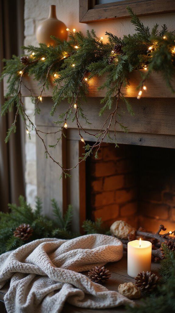 organic holiday decor foundation