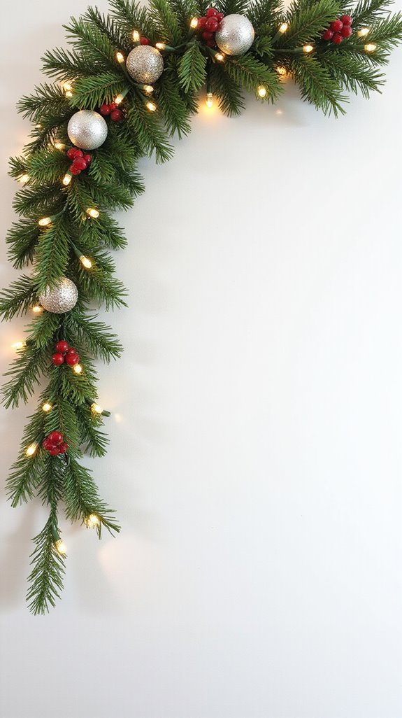 ornamental garland display ideas