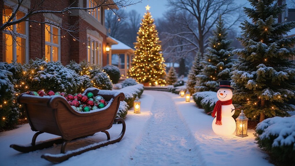 outdoor christmas decoration ideas