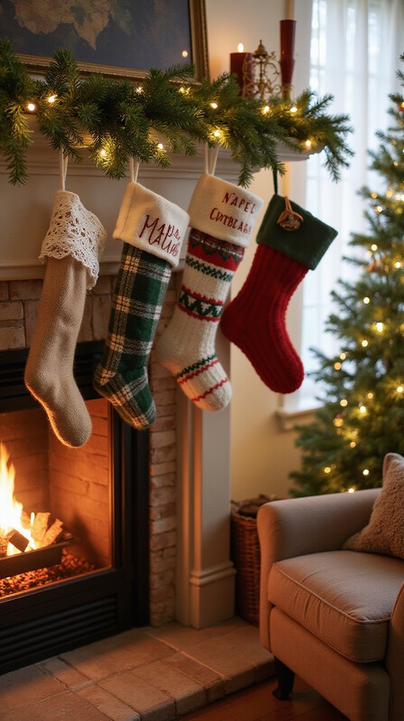 personalized festive stocking styles