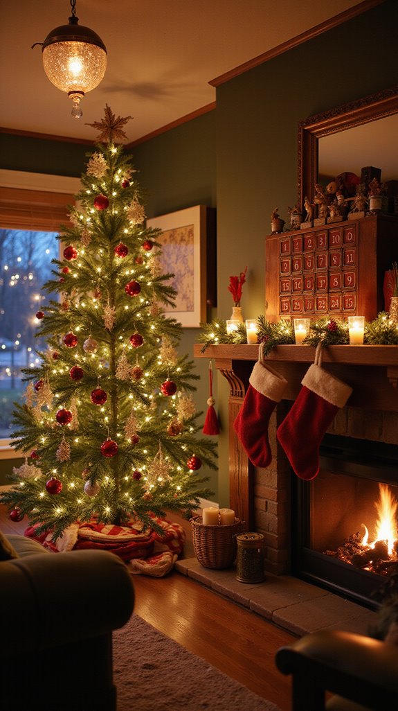 personalized festive surprise calendar