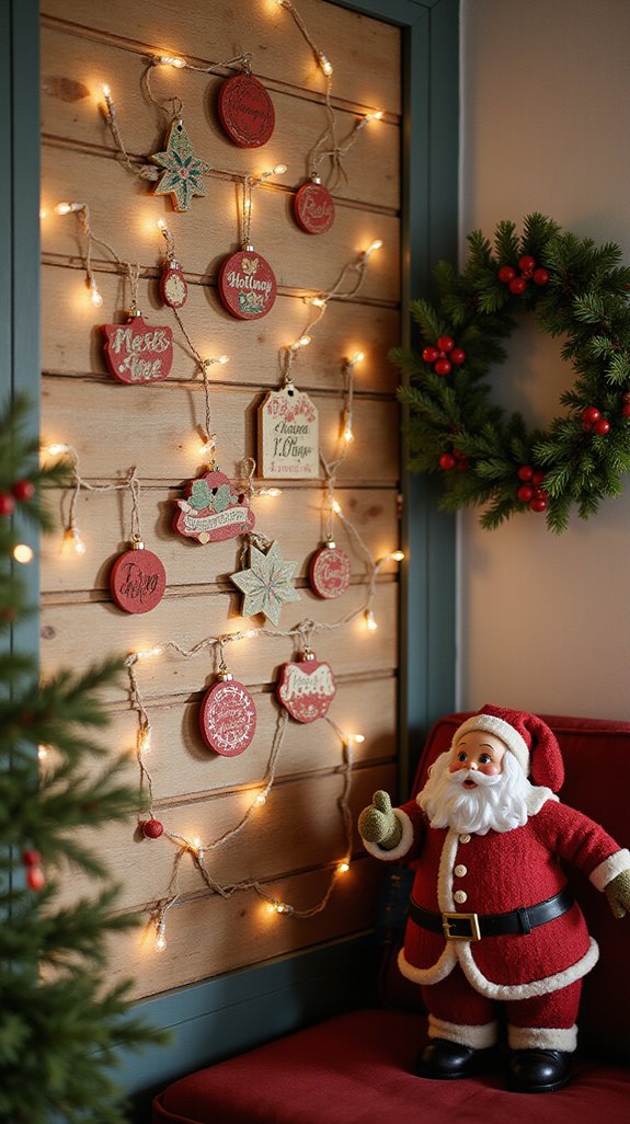 personalized holiday name ornaments