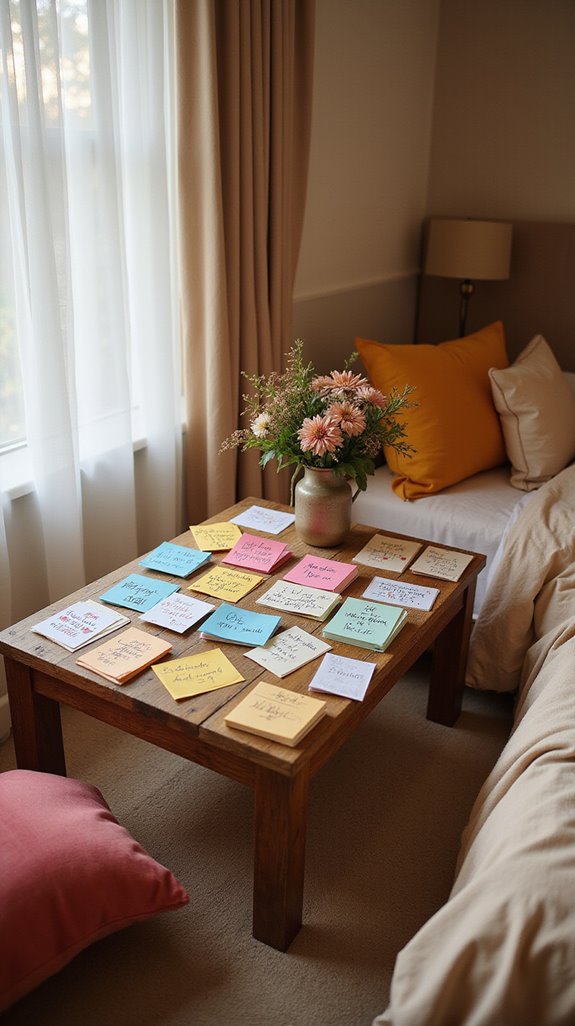 personalized love notes corner