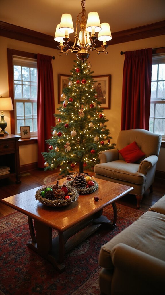 retro charm holiday lighting