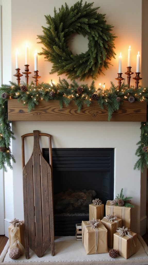 rustic charm with wood