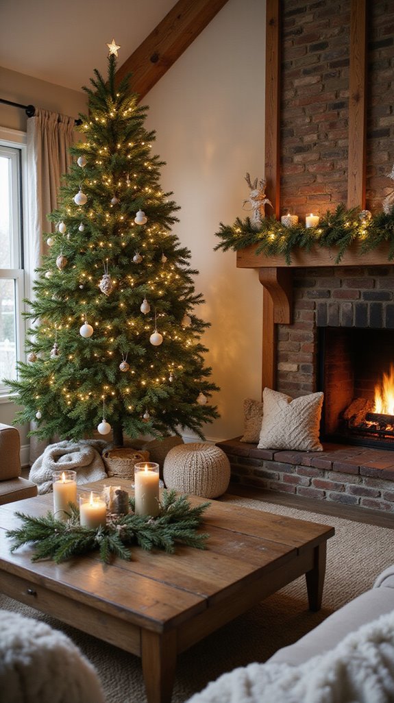 rustic wooden holiday decor