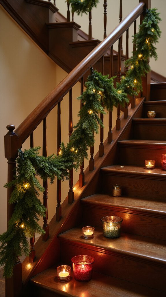 seasonal scented candle decor