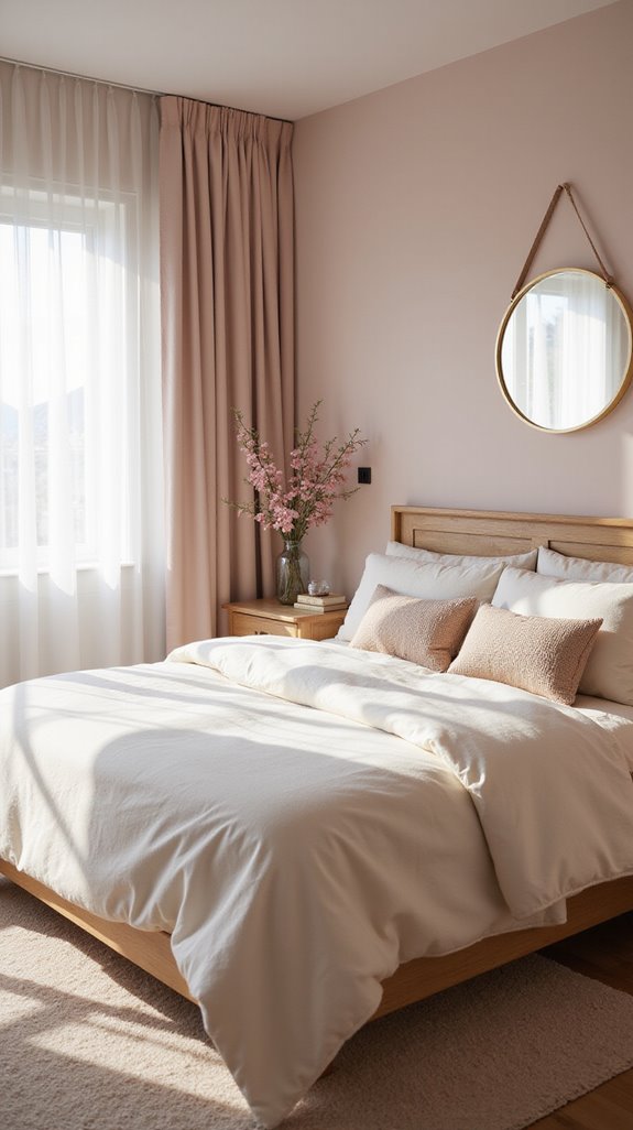 serene blush pink elegance