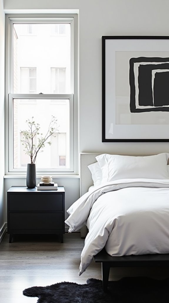 serene minimalist bedroom decor