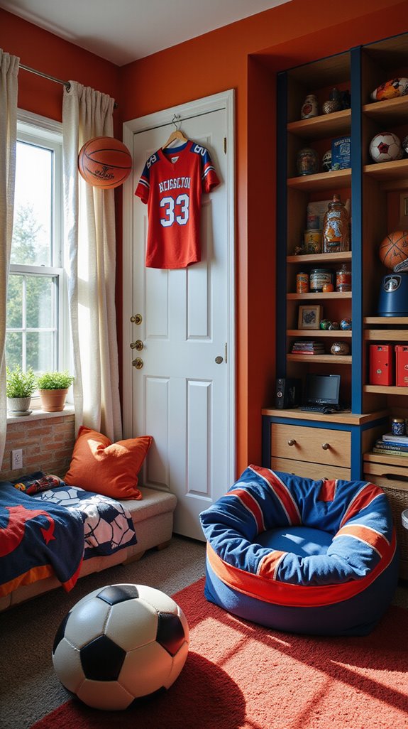 team colors and collectibles