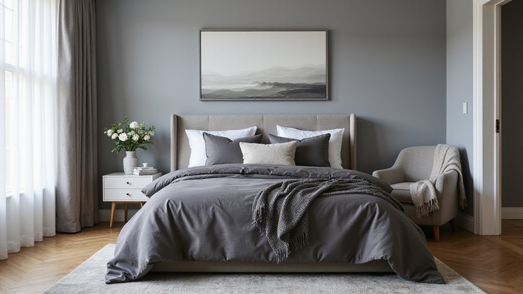 timeless grey bedroom designs