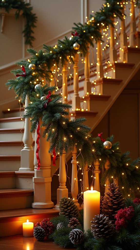 twinkling lights create ambiance