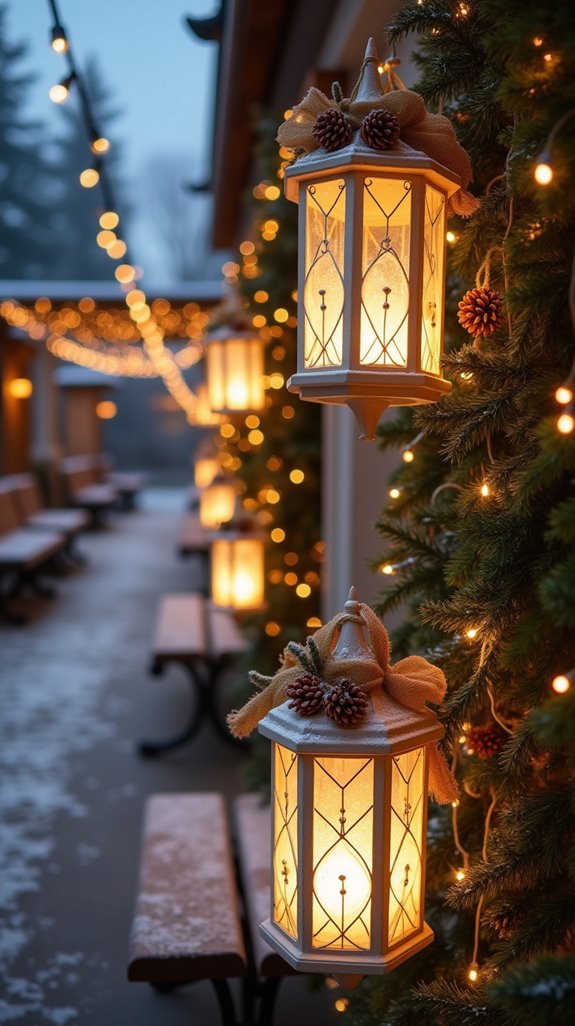 warm inviting decorative lanterns