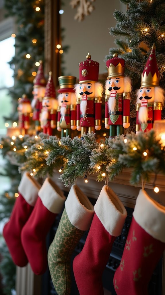 whimsical nutcracker holiday displays