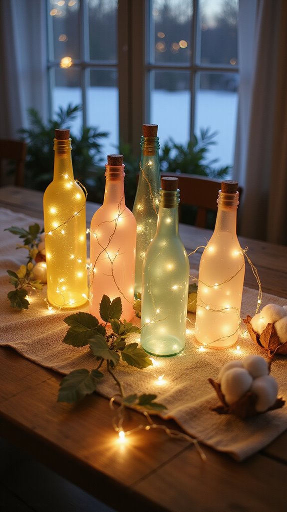 whimsical upcycled holiday lights